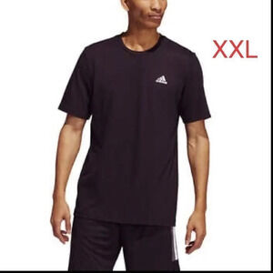 adidas Men's Short Sleeve Tee Black XXL